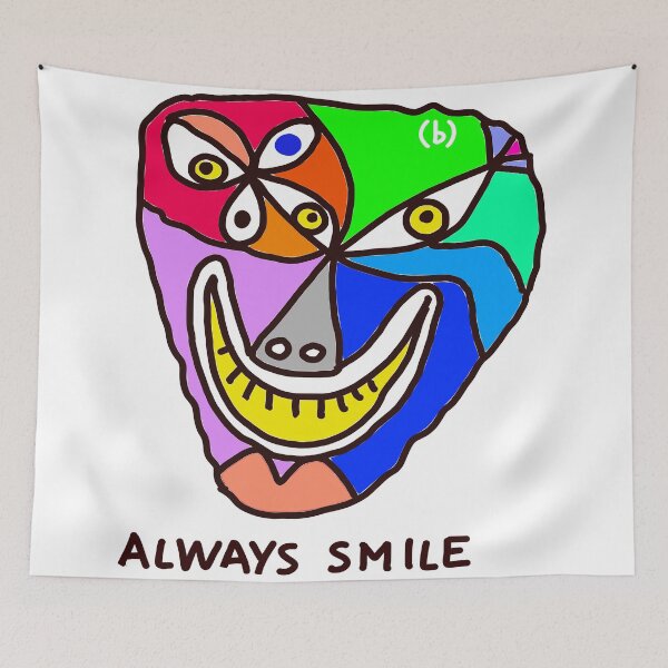 Item preview, Always Smile (monster) designed and sold by (b)ananartista SBUFF.