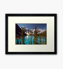 Lake Louise 2 Golden Images Framed Print