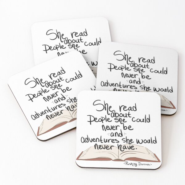 Item preview, She Read designed and sold by allicyndraws.