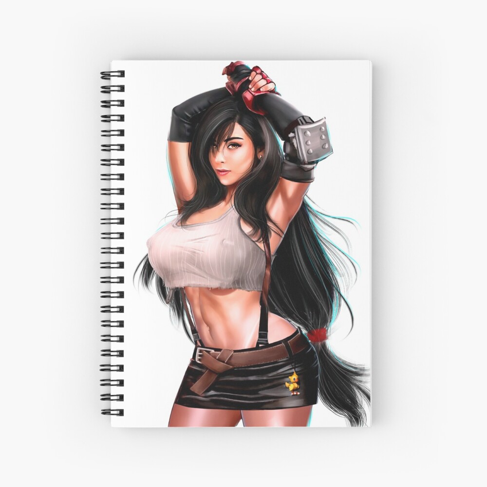 tifa lockhart ffvii art print by killbiro redbubble redbubble