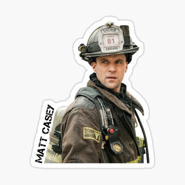 MATE CASEY - CHICAGO FIRE - JESSE SPENCER Pegatina