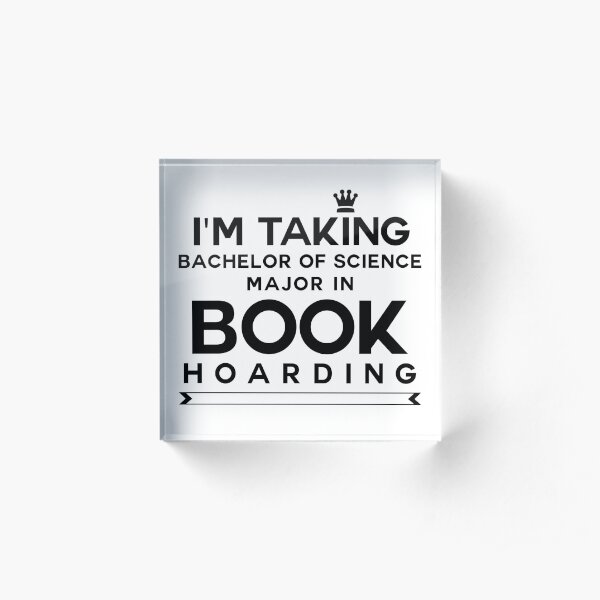 WHAT PROGRAM ARE YOU TAKING? (WHITE) Acrylic Block