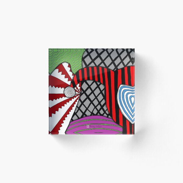 Mad Love Acrylic Block