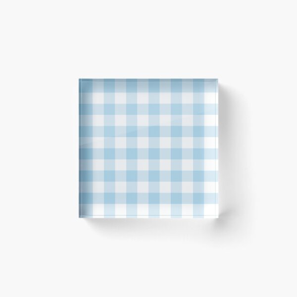 Item preview, Light Blue Gingham designed and sold by Designedwithtlc.
