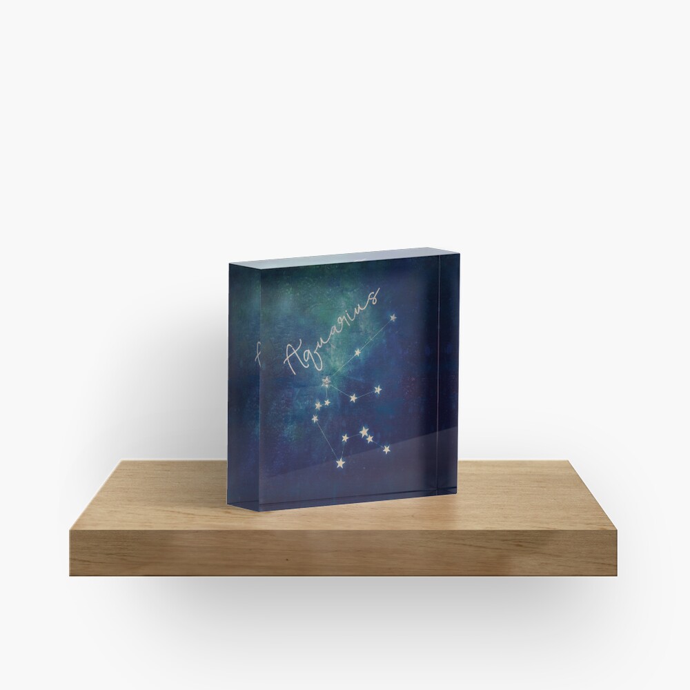 Aquarius Acrylic Block