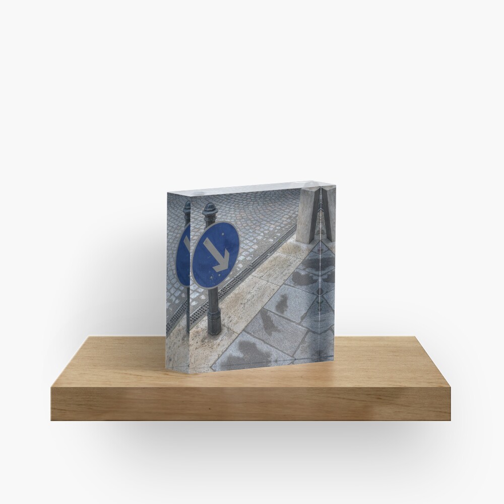 Which Way? Acrylic Block