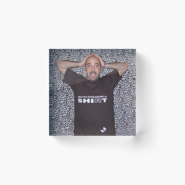 personalized SHIrT Acrylic Block