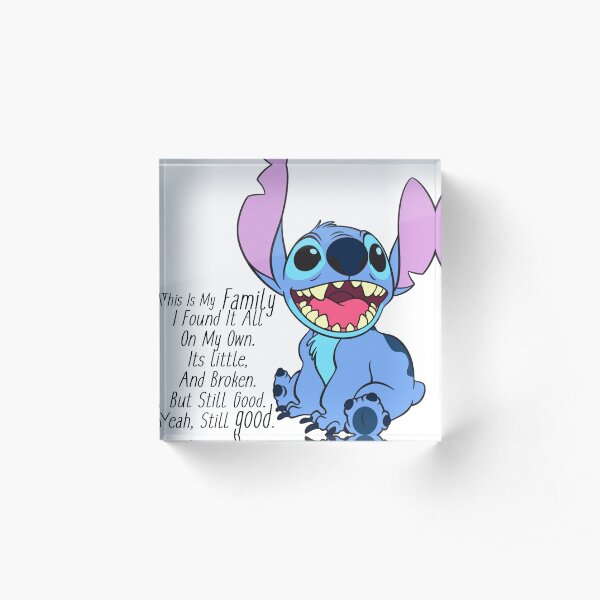 lilo and stitch Acrylic Block