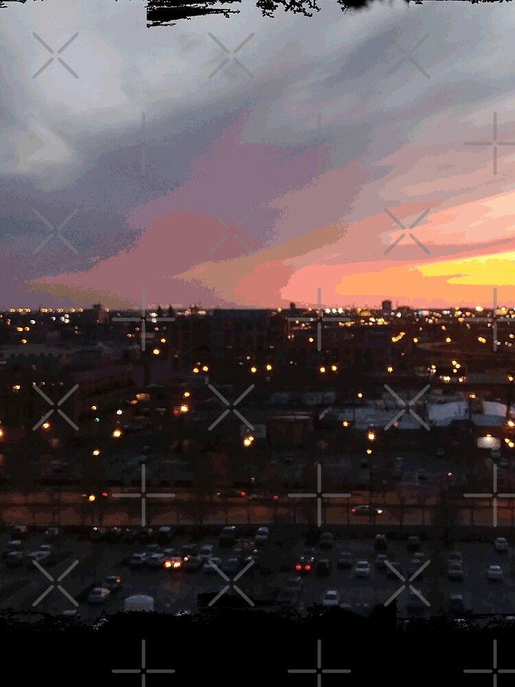 Sunset - April 6, 2018 7:34PM. by someartworker