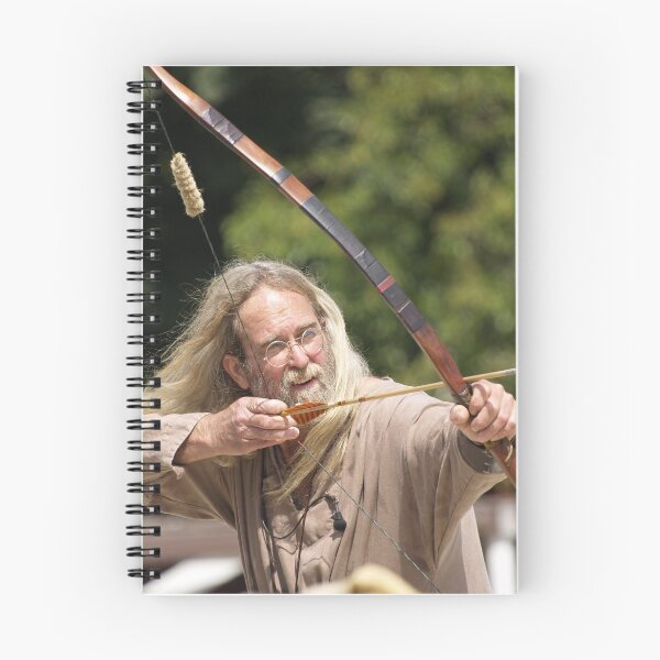 Item preview, Hippie archer taking aim with bow and arrow designed and sold by FabPosters4Less.