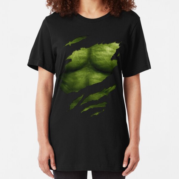 The Incredible Green Super Soldier Slim Fit T-Shirt