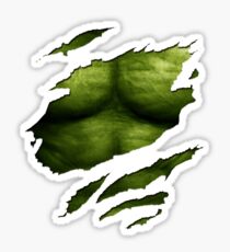 The Incredible Green Super Soldier Sticker