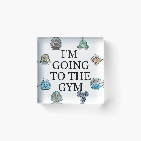 Item preview, I'm Going To The Gym - Sinnoh designed and sold by ay-zup.