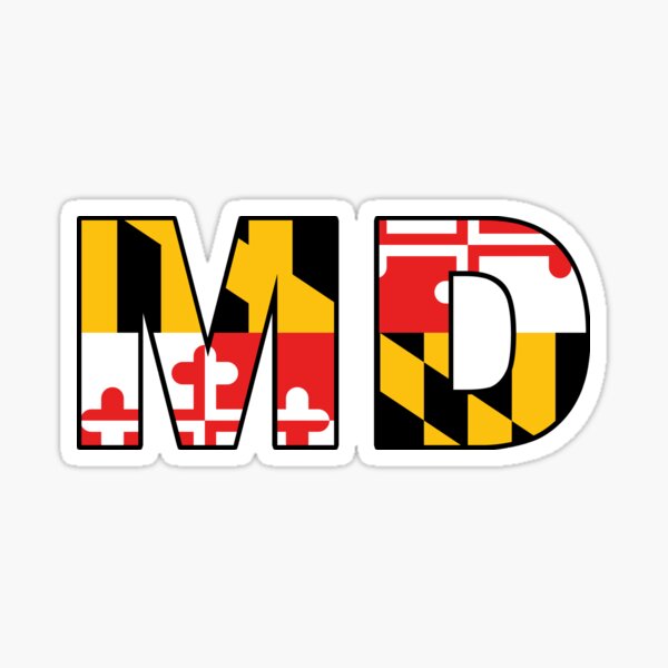 Item preview, Maryland MD Flag designed and sold by AmericanArt.