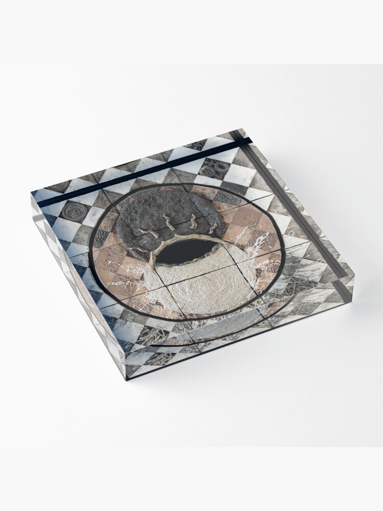 Thumbnail 3 of 5, Acrylic Block, Hatha: union of sun moon designed and sold by MonaShiber.