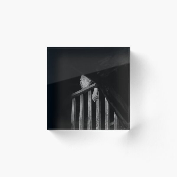 The space between us II - Monastic break Acrylic Block