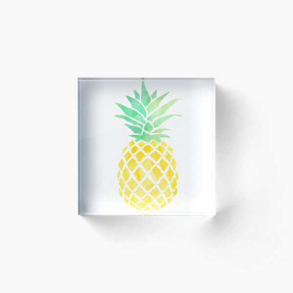 Wenn du eine Frucht wärst, wärst du ein Fineapple Acrylblock