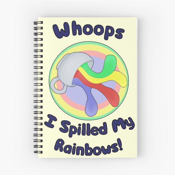 Item preview, Whoops, I Spilled My Rainbows! designed and sold by Quirkball.