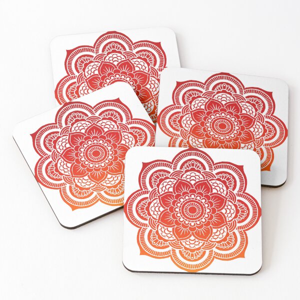 Item preview, Fire Flower Mandala designed and sold by PENNYCAN.