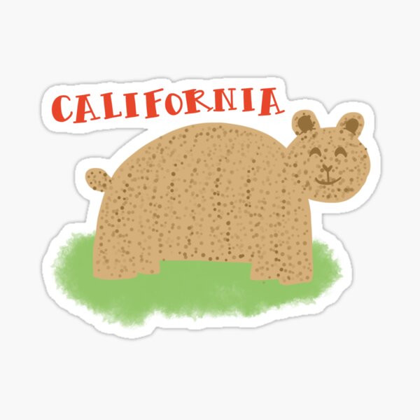 California Bear Sticker