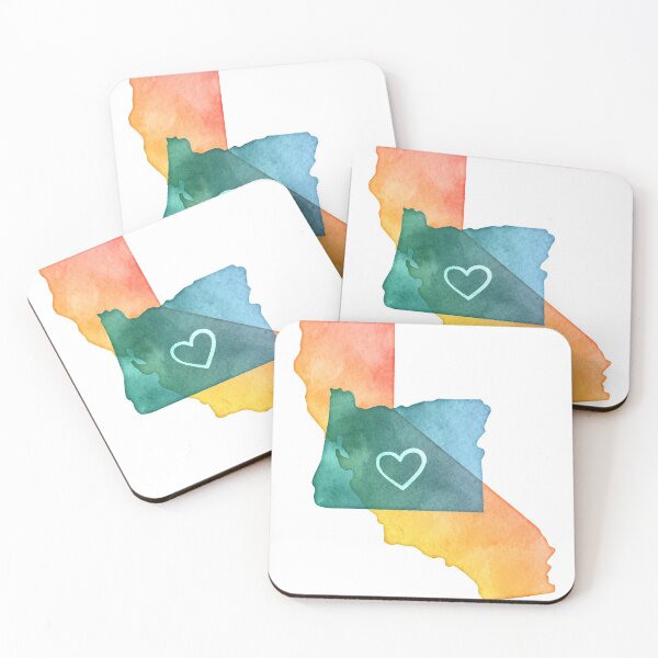 Item preview, I Love California and Oregon designed and sold by aheartin2places.