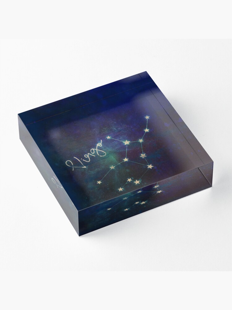 Alternate view of Virgo Acrylic Block