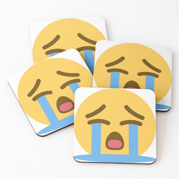 Item preview, Loudly crying face Emoji designed and sold by Winkham.