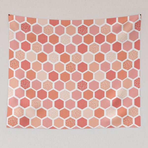 Artikelvorschau, Feminine Geometric Hexagon Pattern entworfen und verkauft von Sandra Hutter.