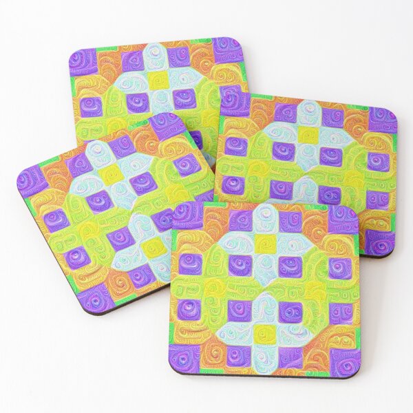Item preview, #DeepDream Color Squares Visual Areas 5x5K v1448291932 designed and sold by blackhalt.