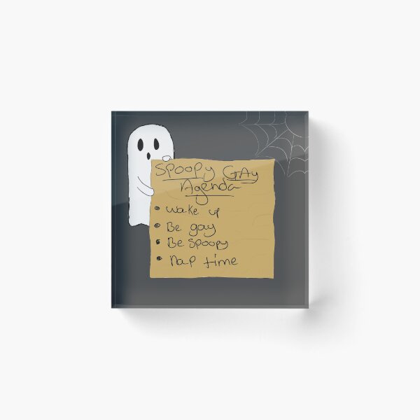 Item preview, The Spoopy Gay Agenda designed and sold by squishygay.
