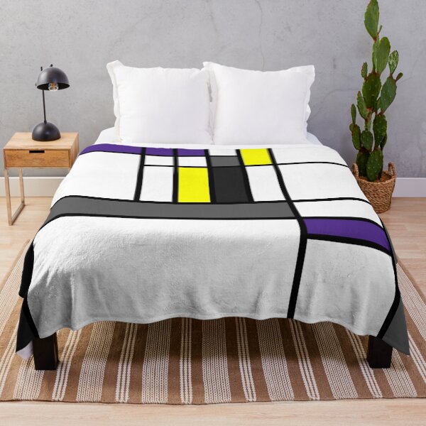 Item preview, Non Binary Enby Pride Flag Modern Pop Art designed and sold by ScarySarahShop.