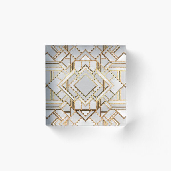 Art Deco 1 Acrylic Block