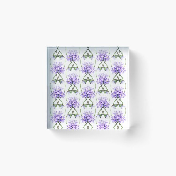 Item preview, Purple Flowers Botanical Pattern designed and sold by Irina Sztukowski.