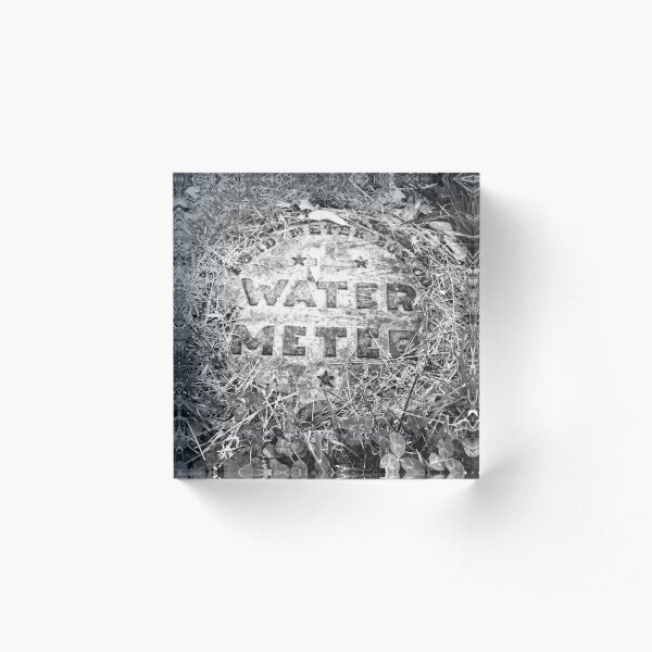 Water Meter Acrylic Block