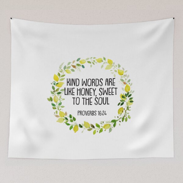 Item preview, Proverbs 16:24 designed and sold by kendylrickard.