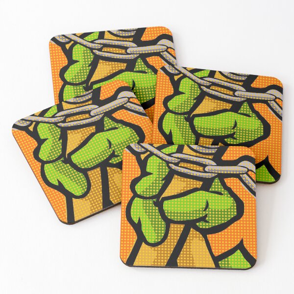 Item preview, Lichtenstein Pop Martial Art Quelonians | Orange designed and sold by butcherbilly.