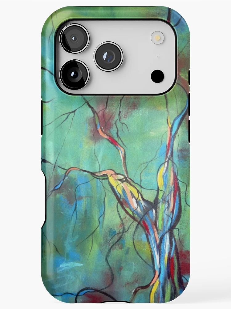Thumbnail 1 of 4, iPhone Case, Tree Of Winding Color designed and sold by Ruth Palmer.