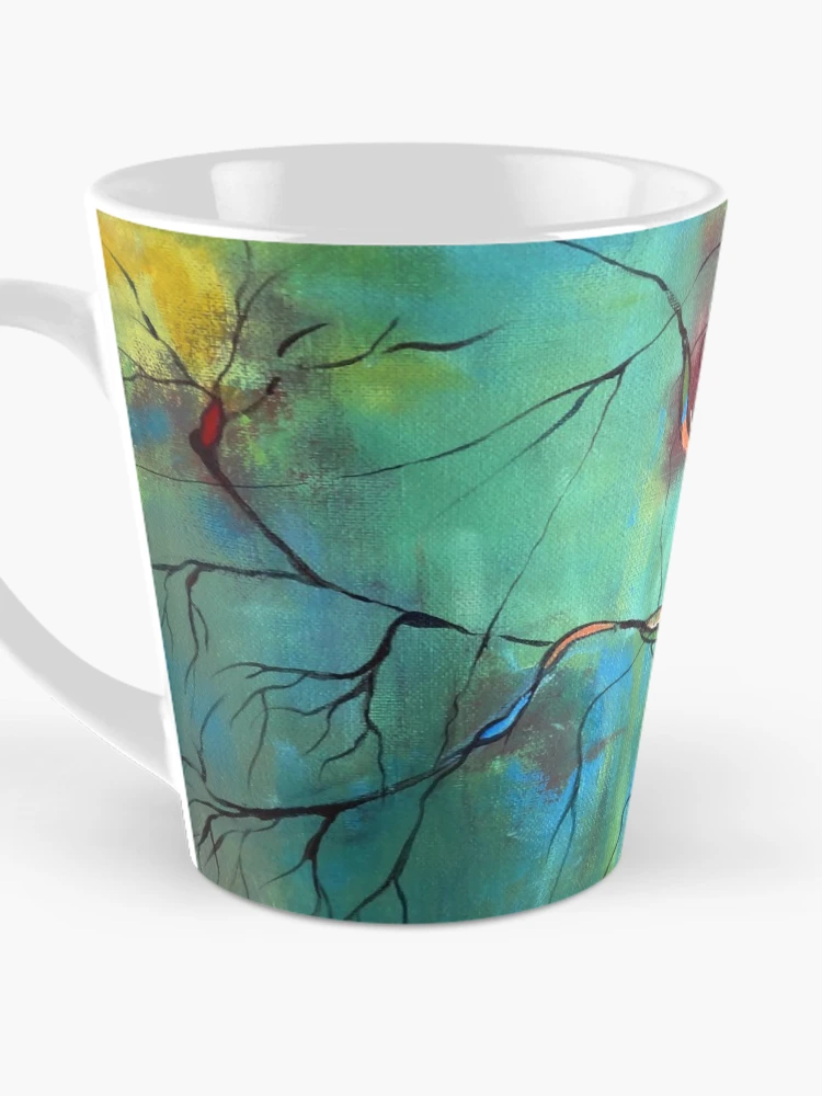 Thumbnail 3 of 4, Coffee Mug, Tree Of Winding Color designed and sold by Ruth Palmer.