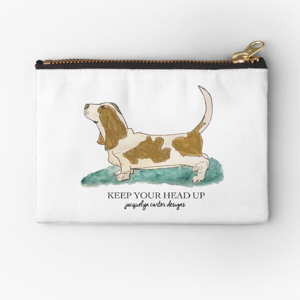 Keep Your Head Up Zipper Pouch