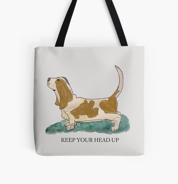 Keep Your Head Up All Over Print Tote Bag
