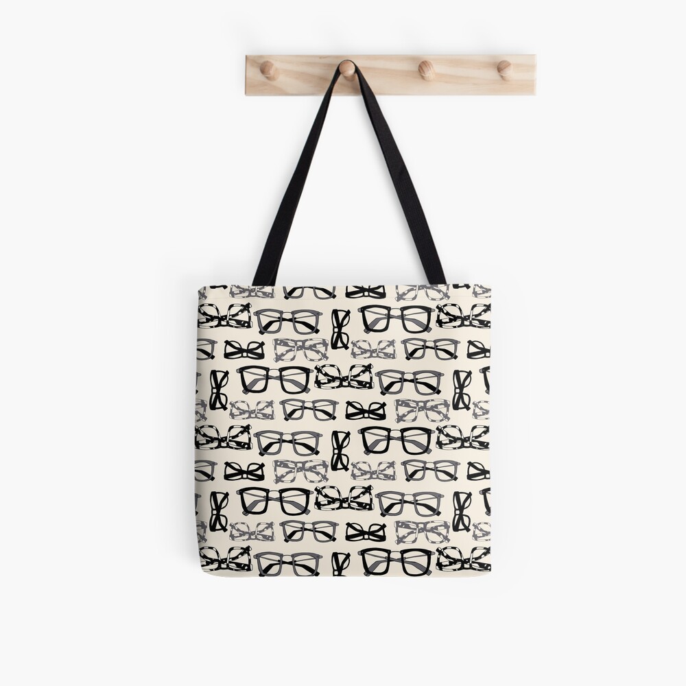 "Eyeglasses " Tote Bag by jacquelyncarter Redbubble
