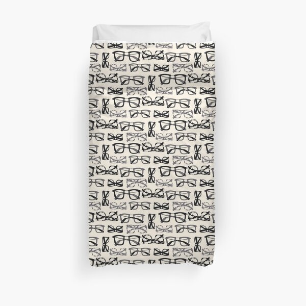 Eyeglasses Duvet Cover