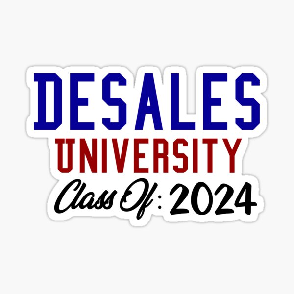 "DeSales Class of 2024" Sticker by FancyPingo Redbubble