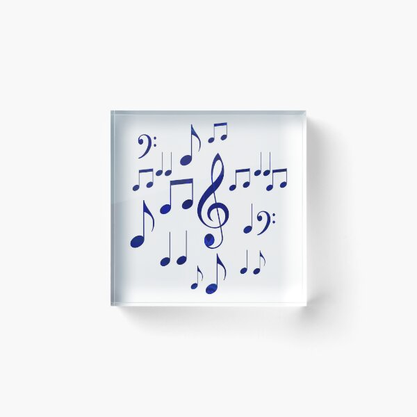 Item preview, Singing The Blues Abstract Symbol Art designed and sold by Omaste Witkowski.
