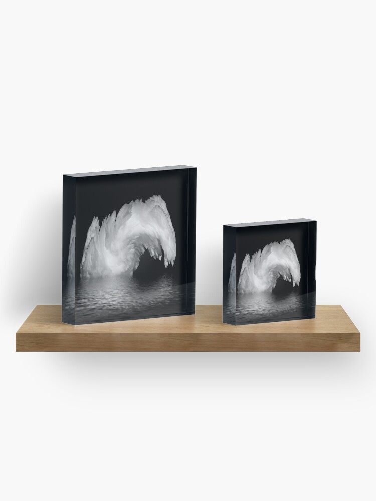 Alternate view of fountain? Acrylic Block