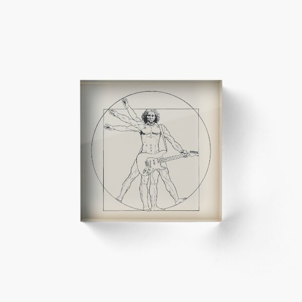 Vetruvian Rock Star Acrylic Block