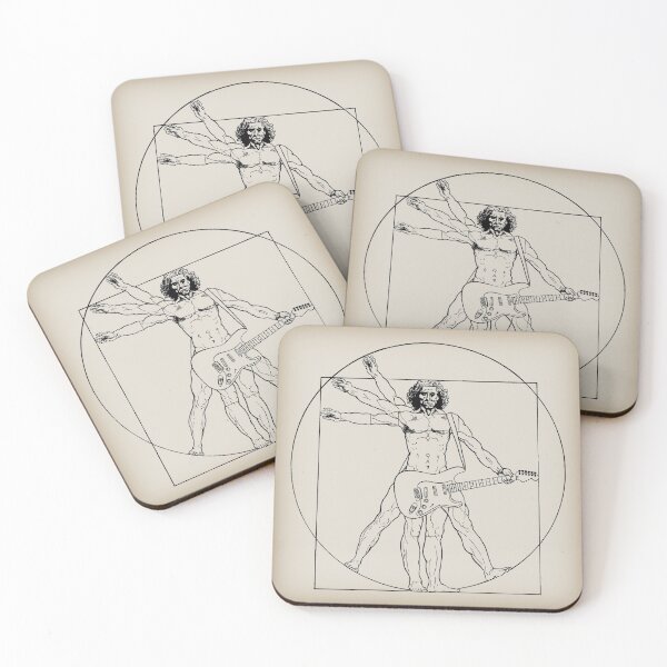 Vetruvian Rock Star Coasters (Set of 4)