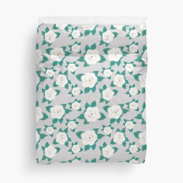 Magnolia Fields Duvet Cover