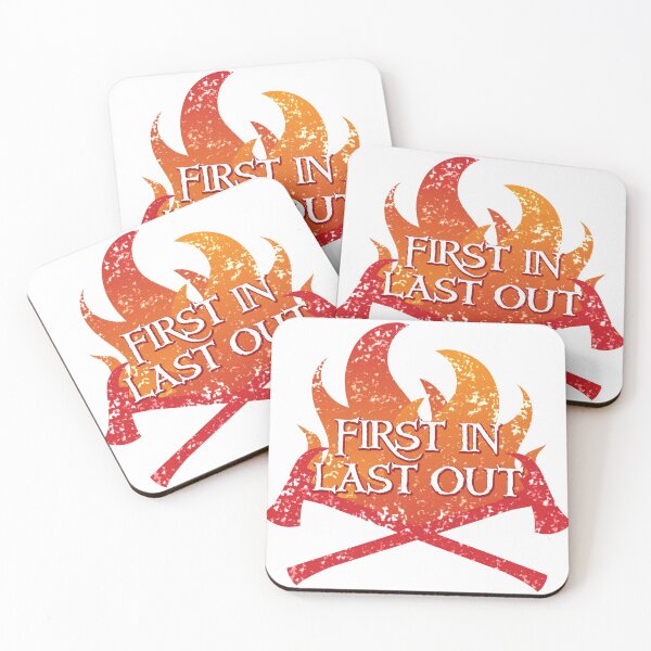Item preview, FIREMAN first in last out distressed version designed and sold by jazzydevil.