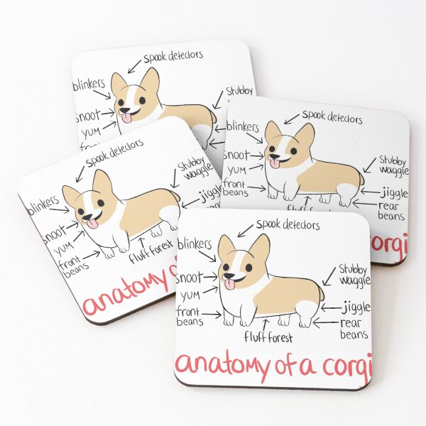 Item preview, Anatomy of a Corgi designed and sold by alyssadyerart.